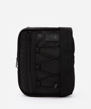 bolsa masculina shoulder esportiva ace preta