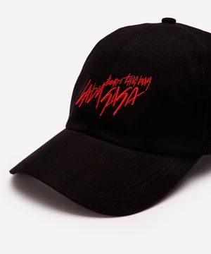 boné aba curva masculino born this way lady gaga preto