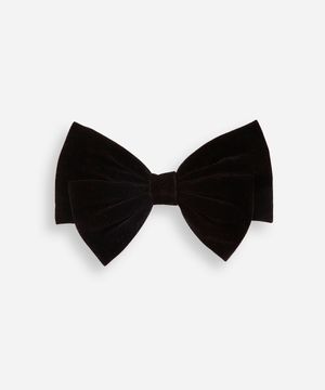 laço para cabelo com presilha preto