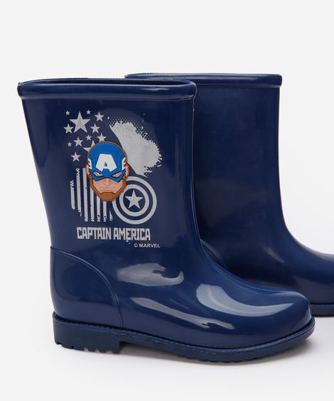 galocha infantil marvel azul
