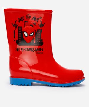galocha infantil marvel vermelha