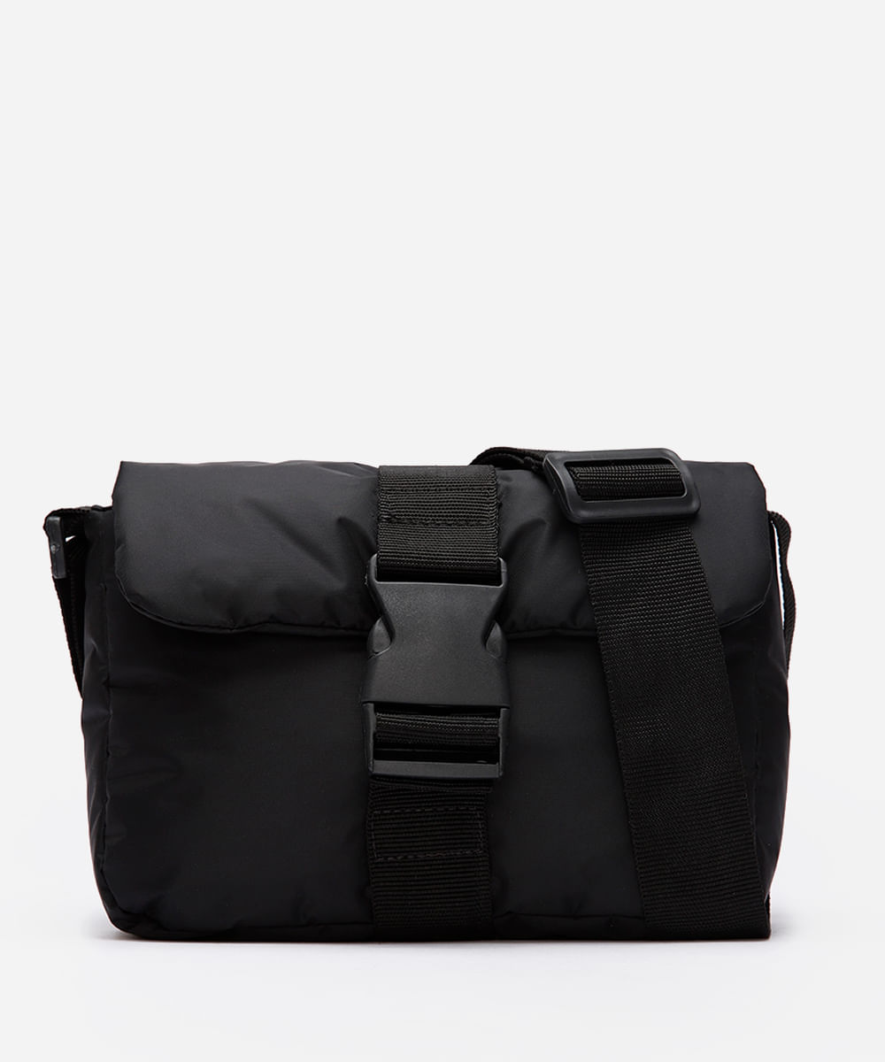 bolsa feminina shoulder bag esportiva preta