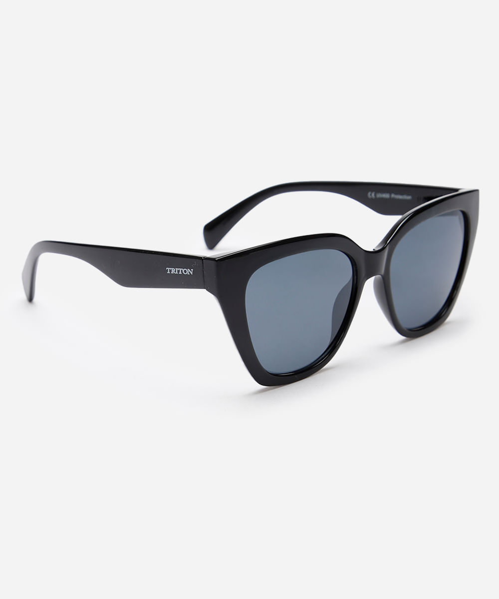 óculos de sol gatinho triton preto