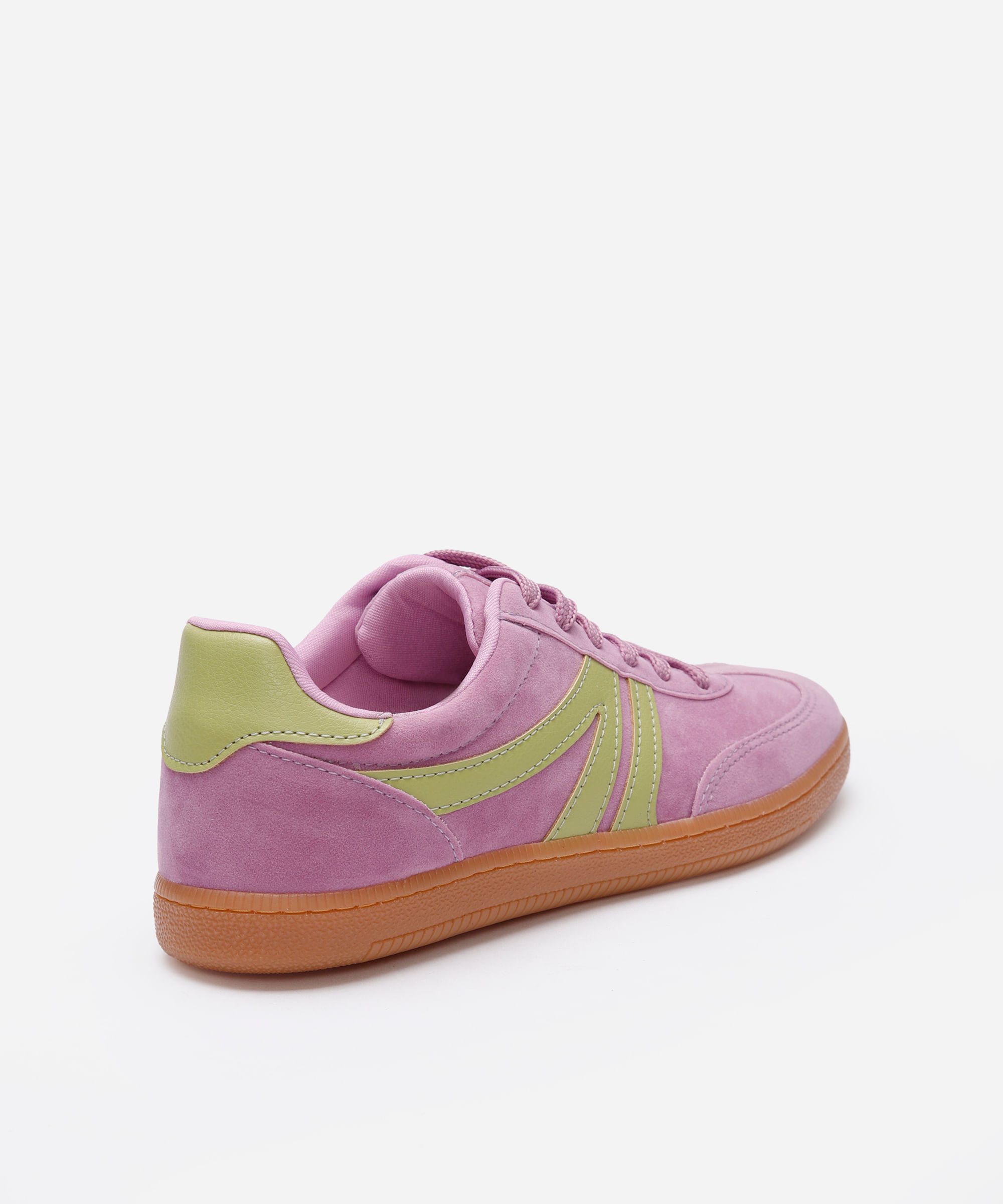 tênis bossa com recortes bicolor ace lilás