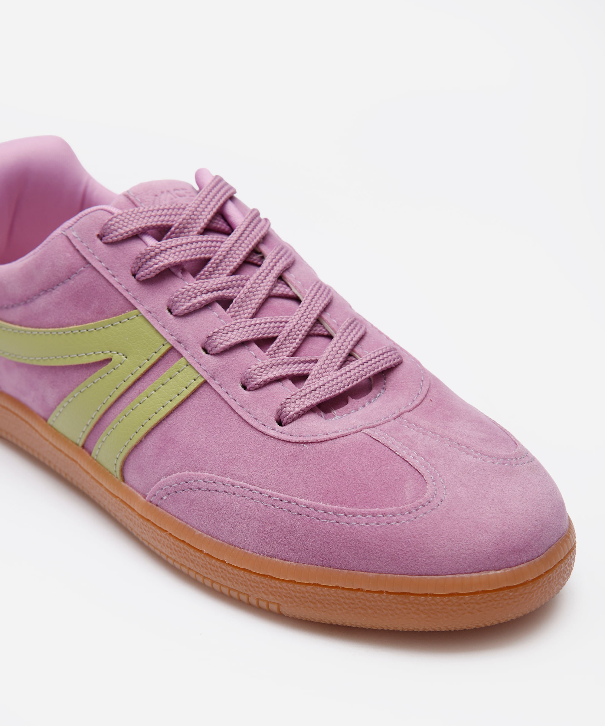 tênis bossa com recortes bicolor ace lilás