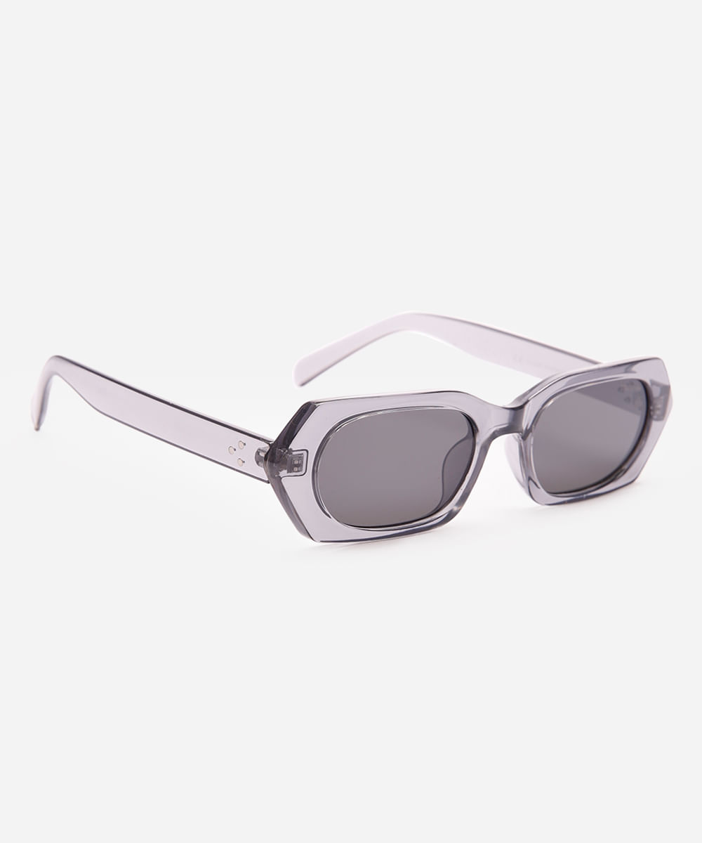 óculos de sol oval triton cinza