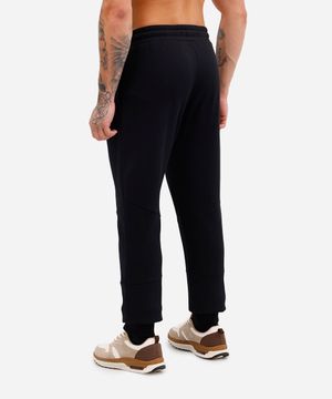 calça jogger masculina de moletom esportiva ace preta