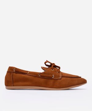 mocassim feminino texturizado mindset marrom
