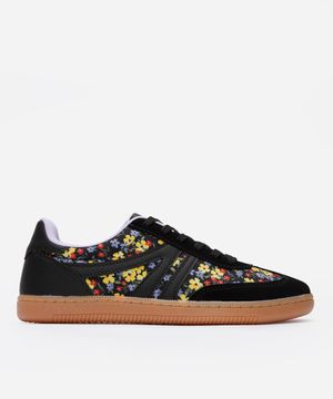 tênis casual com recortes bicolor ace colorido