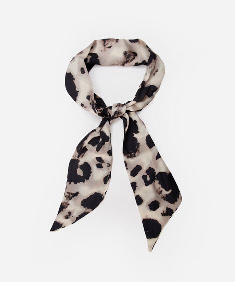 lenço feminino animal print mindset colorido