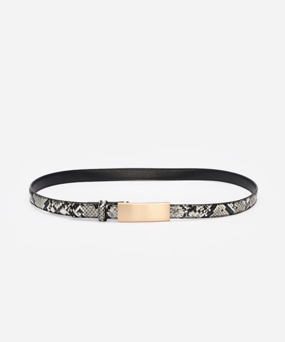 cinto fino feminino mindset - multicor