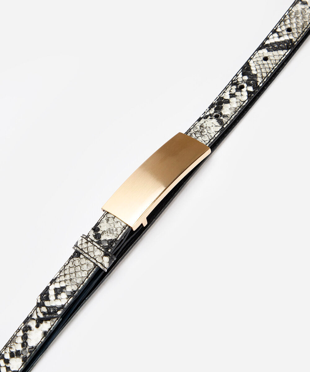 cinto fino feminino mindset - multicor
