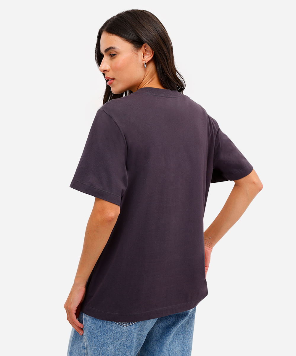 camiseta unissex de algodão born this way lady gaga cinza