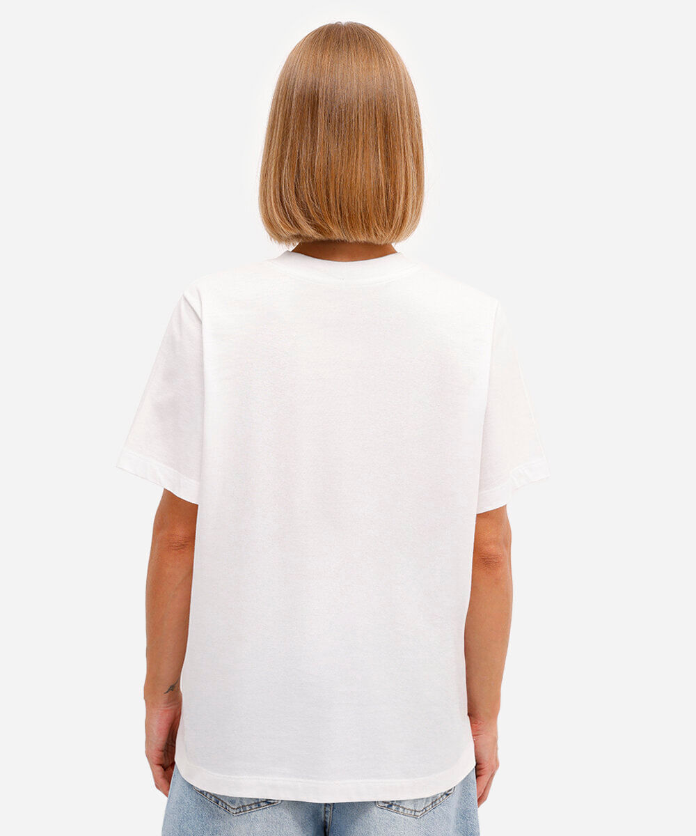 camiseta unissex de algodão the fame monster lady gaga off white