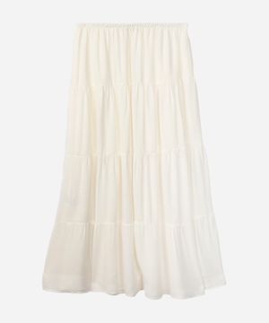 saia longa juvenil de viscose off white