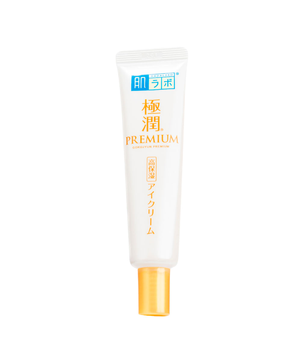 hidratante para a área dos olhos hada labo gokujyun premium eye care 20g