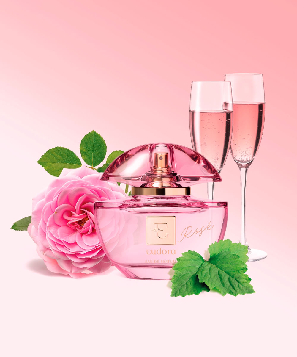 perfume feminino eudora rosé eau de parfum 75ml