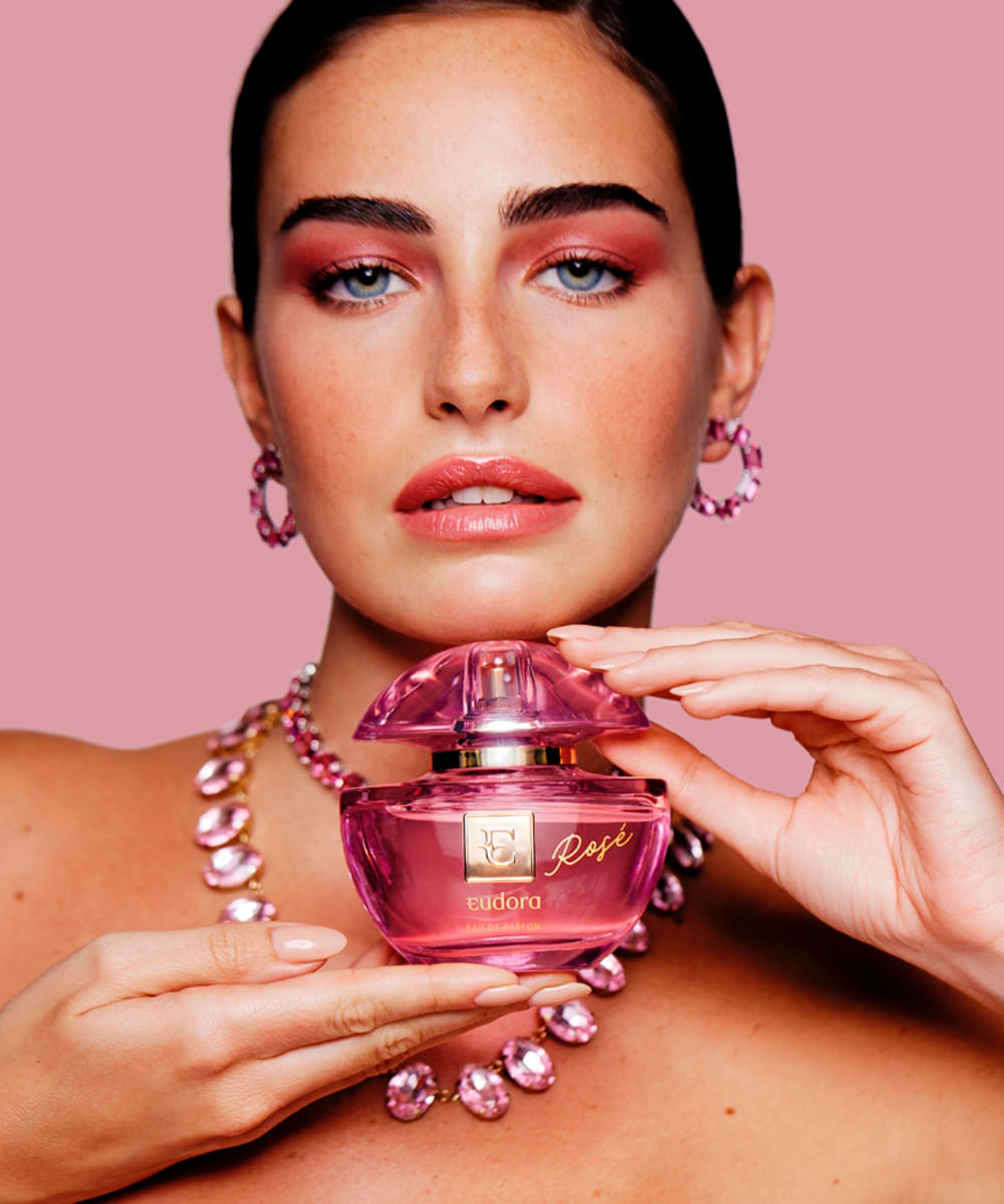 perfume feminino eudora rosé eau de parfum 75ml