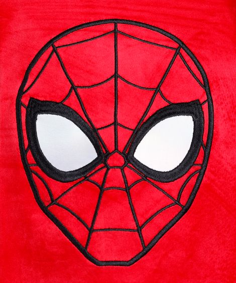 pijama infantil de plush homem aranha vermelho