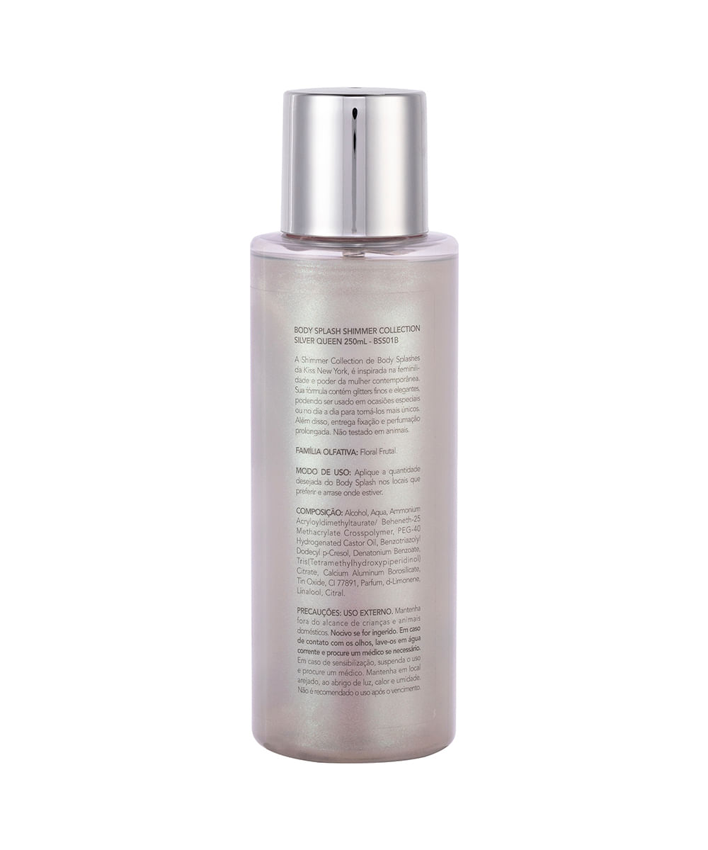 body splash kiss new york shimmer silver queen