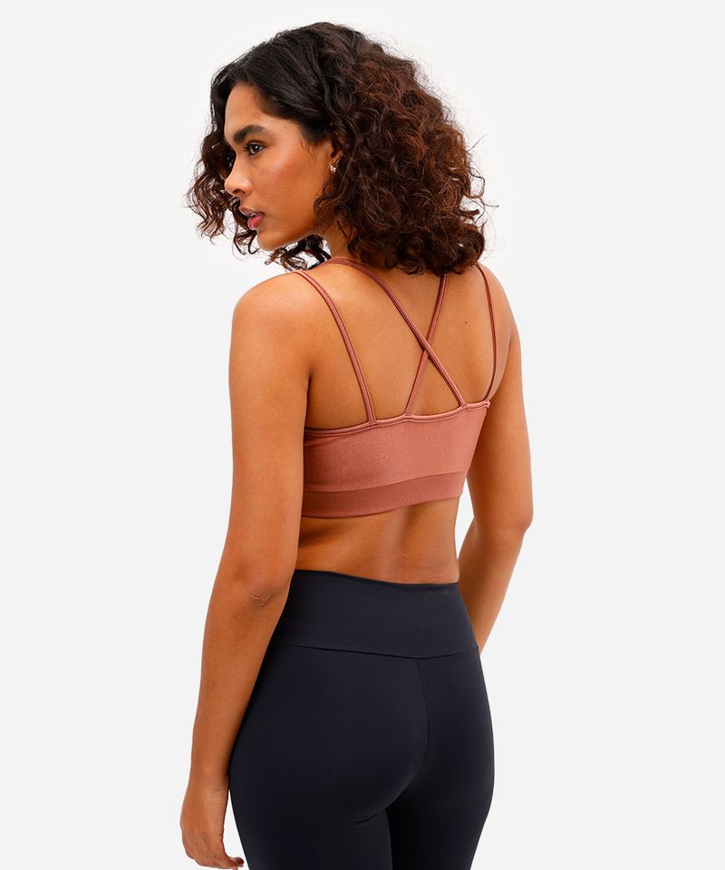 top nadador feminino com bojo esportivo ace bronze