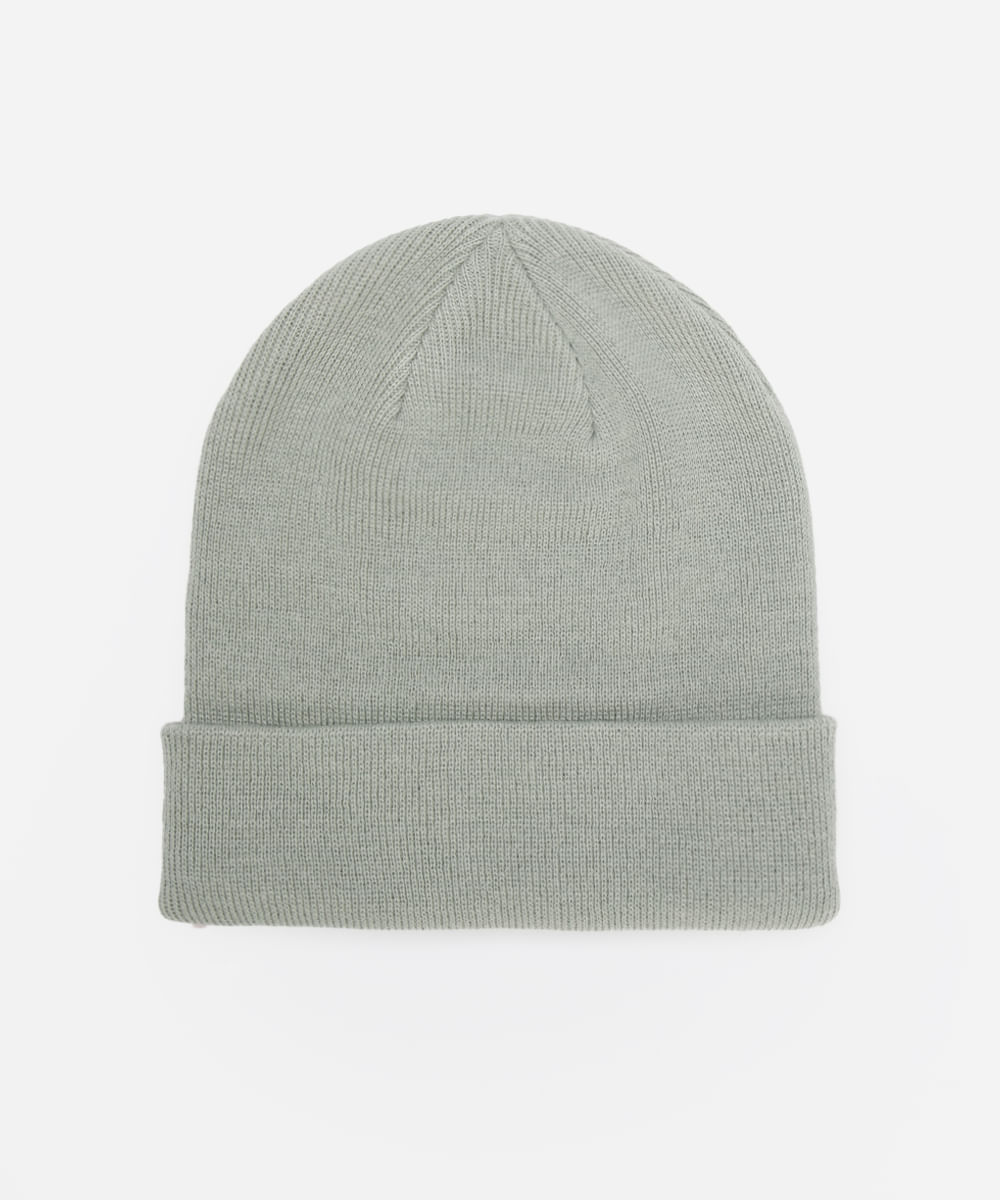 gorro masculino básico verde