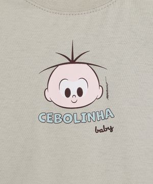 conjunto infantil cebolinha verde