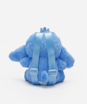 mochila infantil de pelúcia stitch azul