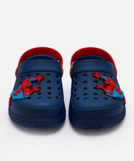babuche infantil homem aranha azul