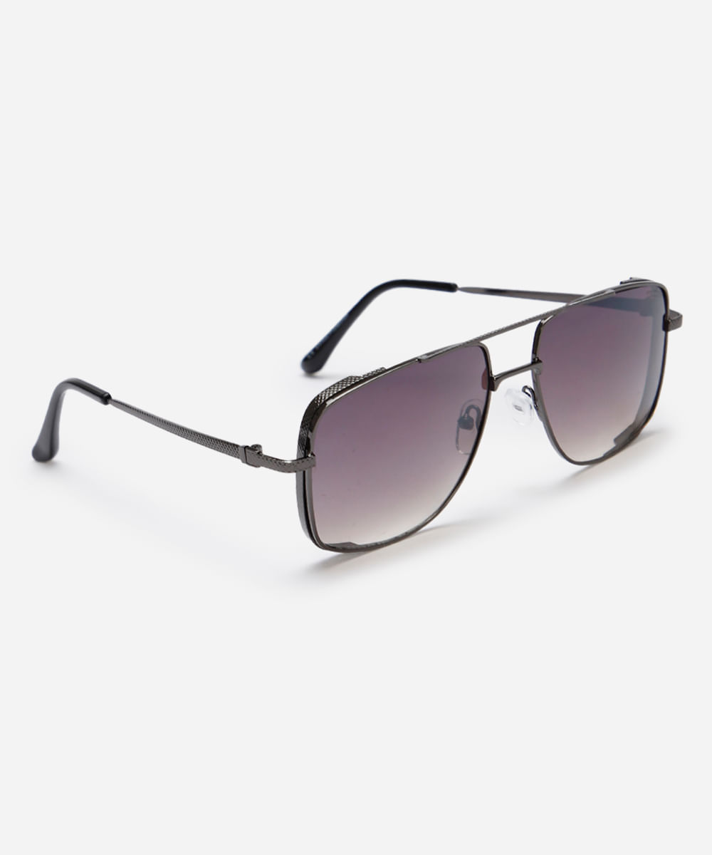 óculos de sol quadrado triton cinza