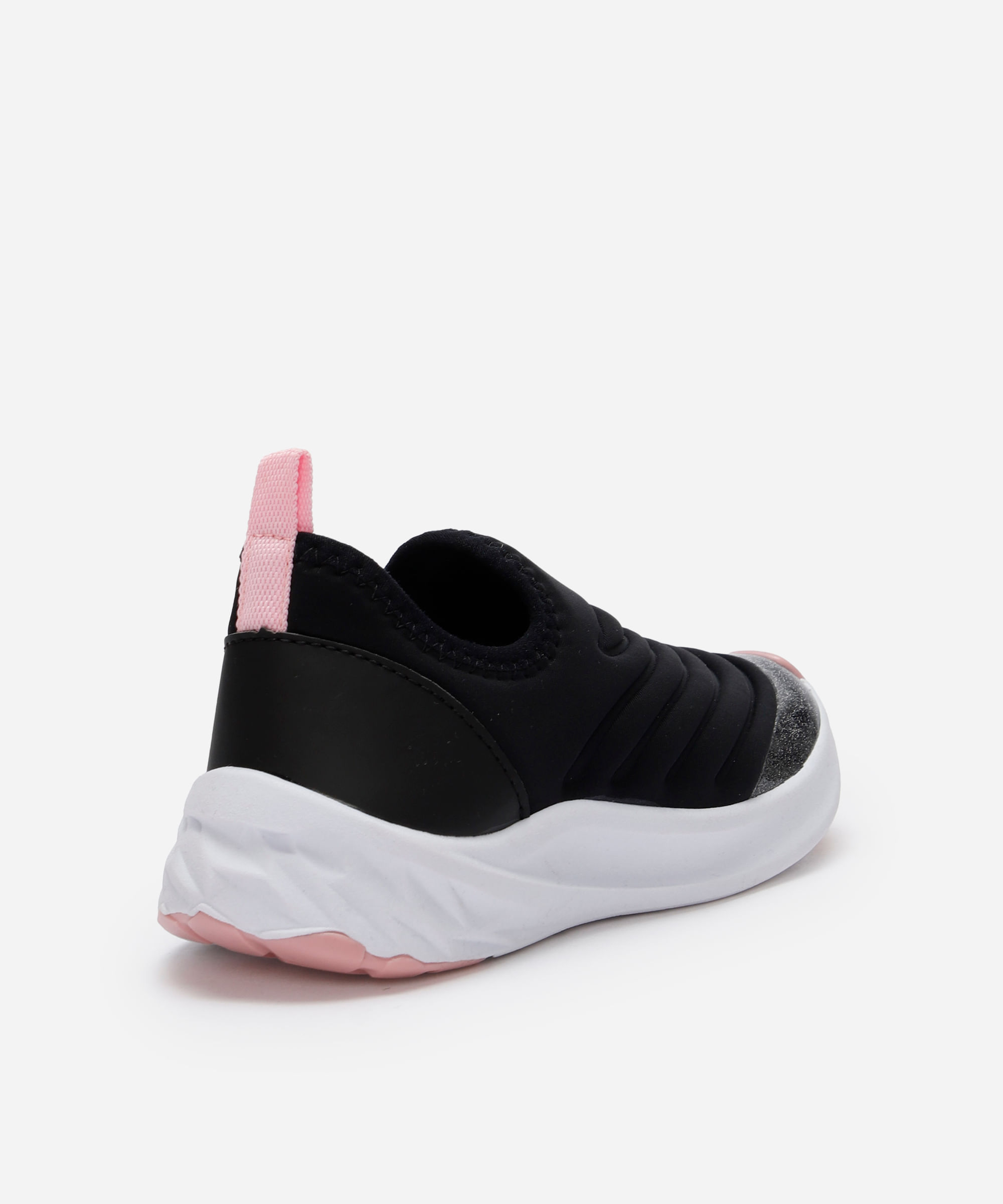 tênis infantil calce fácil ace preto