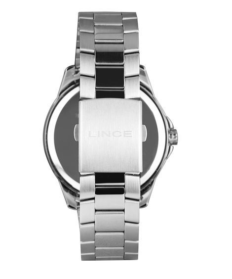 relógio masculino lince mrmm006l46ka8ip2sx analógico prateado