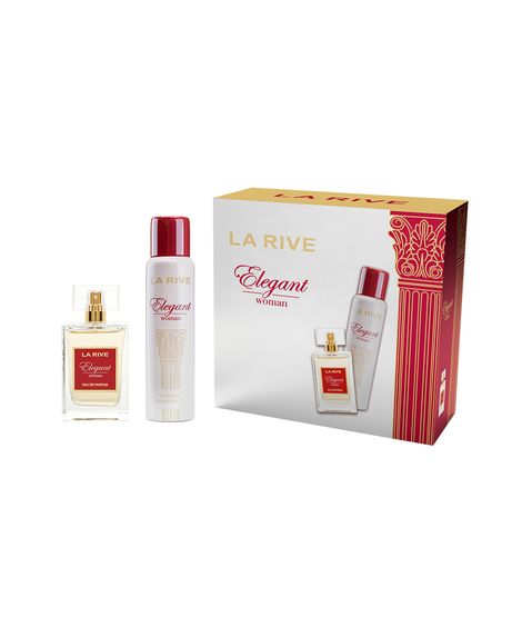 kit feminino la rive elegant woman fem edt 100ml e desodorante 150ml