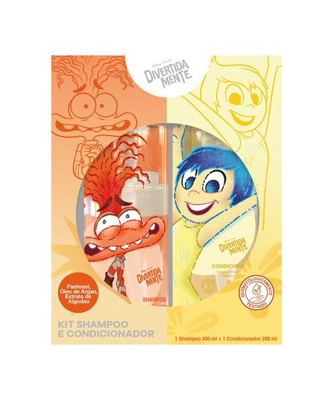 kit divertidamente sabrina sato shampoo 300ml e condicionador 200ml