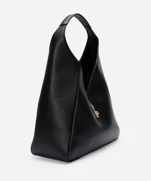 bolsa shoulder com fecho de metal mindset preta