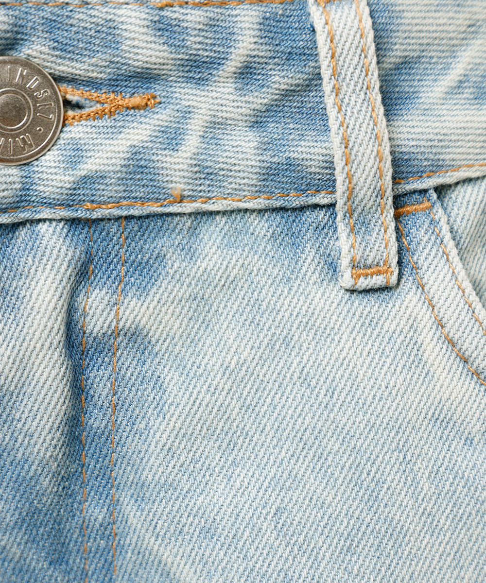 calça reta feminina jeans cintura baixa mindset azul