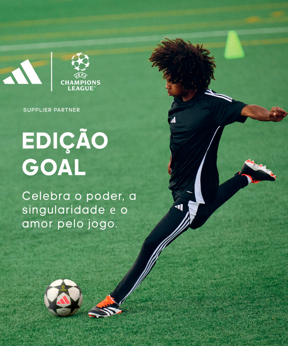 kit perfume adidas uefa goal eau de toilette 100ml e shower gel 250ml