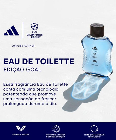 perfume masculino adidas uefa goal eau de toilette 50ml