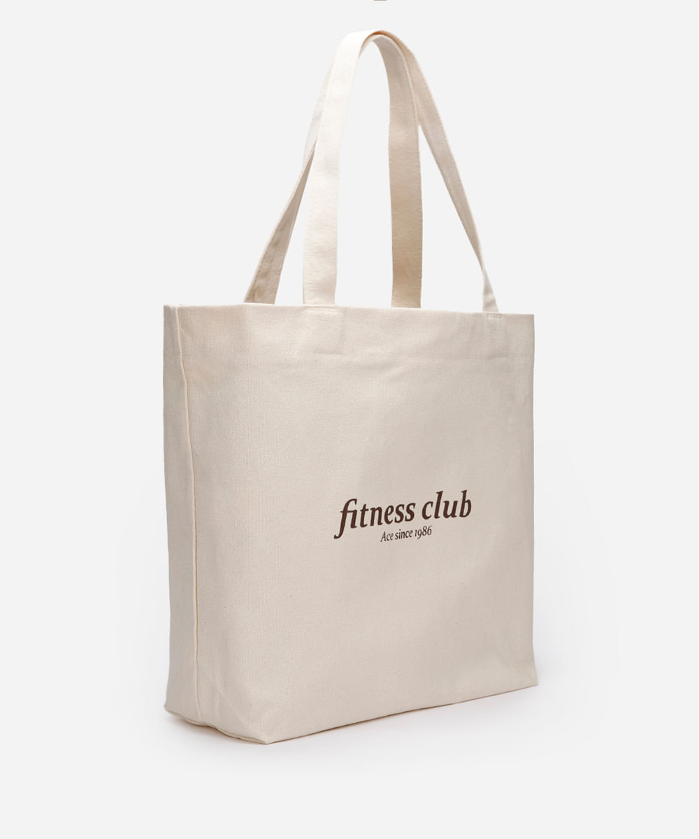 bolsa tote shopper off white