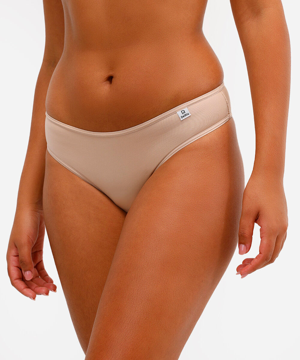 kit de 10 calcinhas biquíni de poliamida delrio colorido