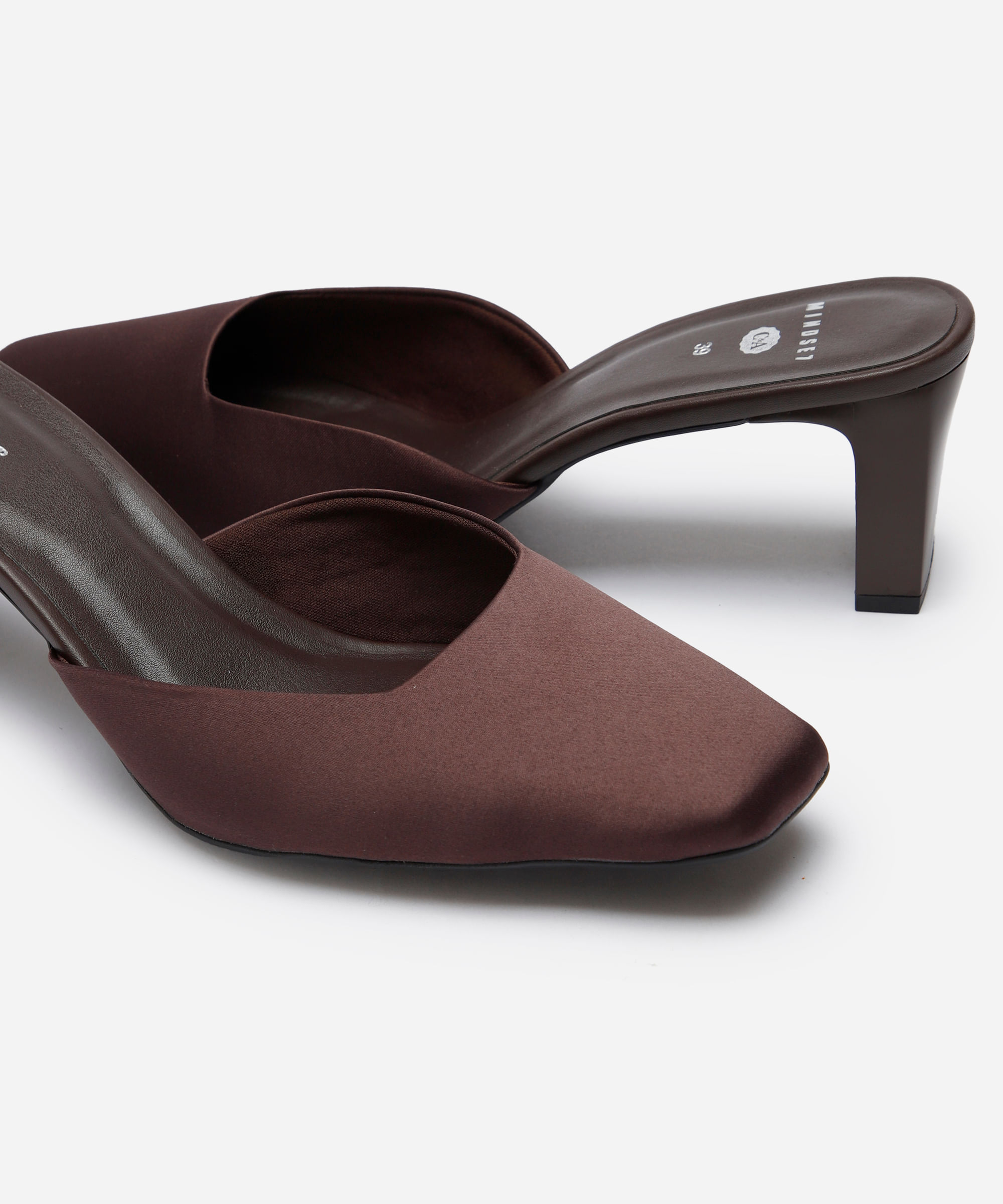 mule salto reto mindset marrom