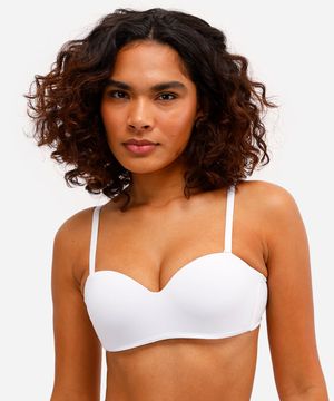 kit de 2 sutiãs femininos meia taça alça removível colorido