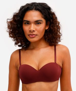 kit de 2 sutiãs femininos meia taça alça removível colorido