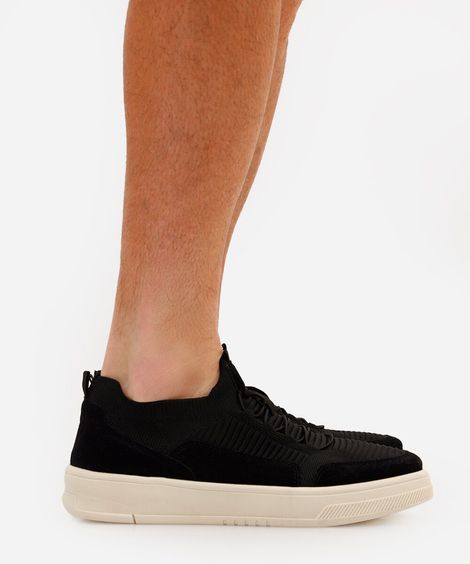 tênis knit masculino oneself preto