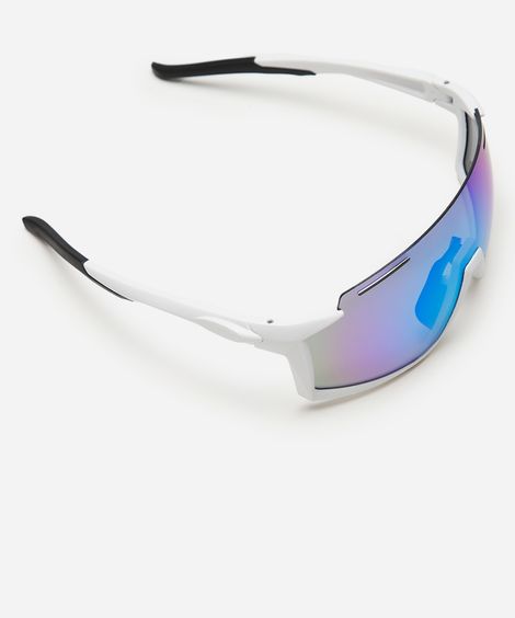 óculos de sol esportivo ace unissex branco