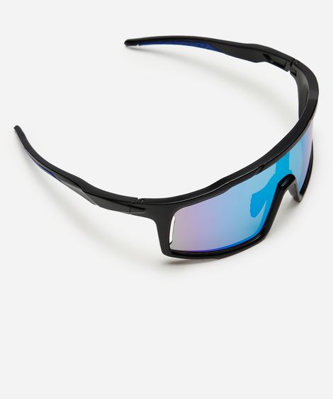 óculos de sol esportivo ace unissex preto