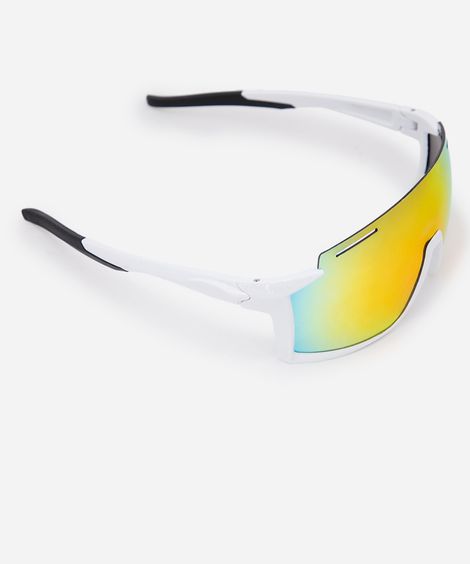 óculos de sol esportivo ace unissex branco