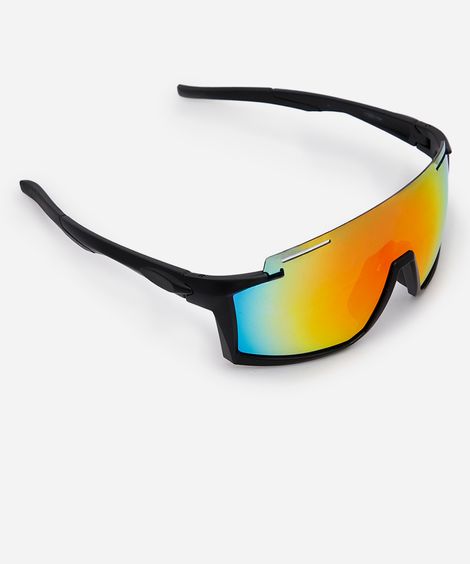 óculos de sol esportivo ace unissex preto