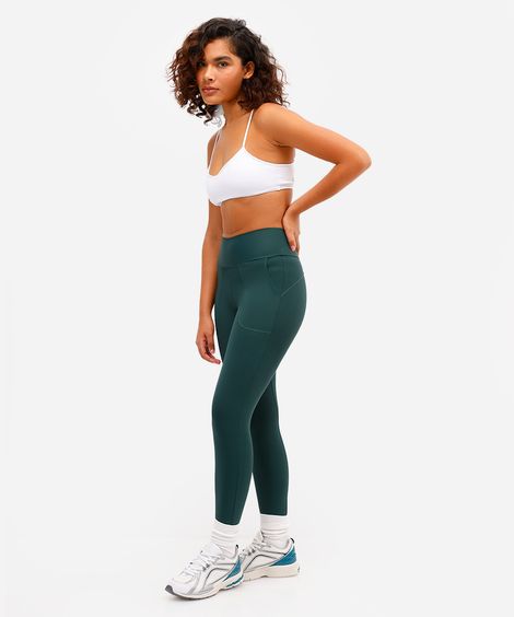 calça legging feminina esportiva ace de poliamida verde