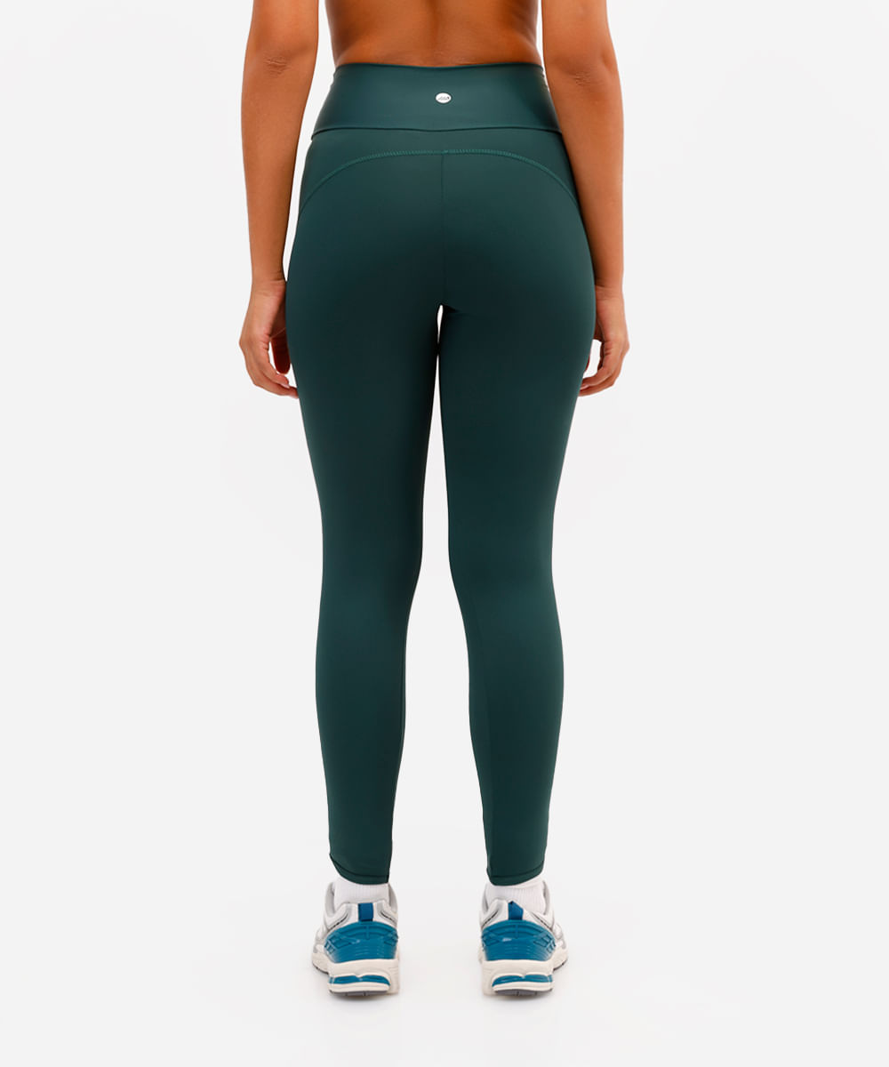 calça legging feminina esportiva ace de poliamida verde